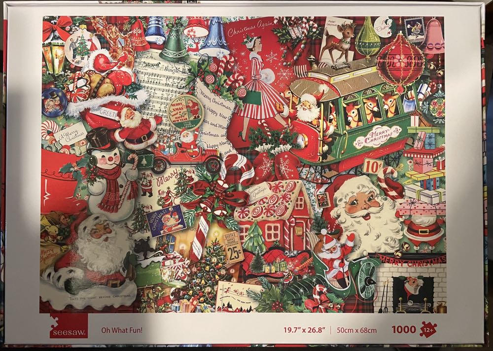 Oh What Fun! - Seesaw Puzzles puzzle collectible [Barcode 810640039779] - Main Image 2