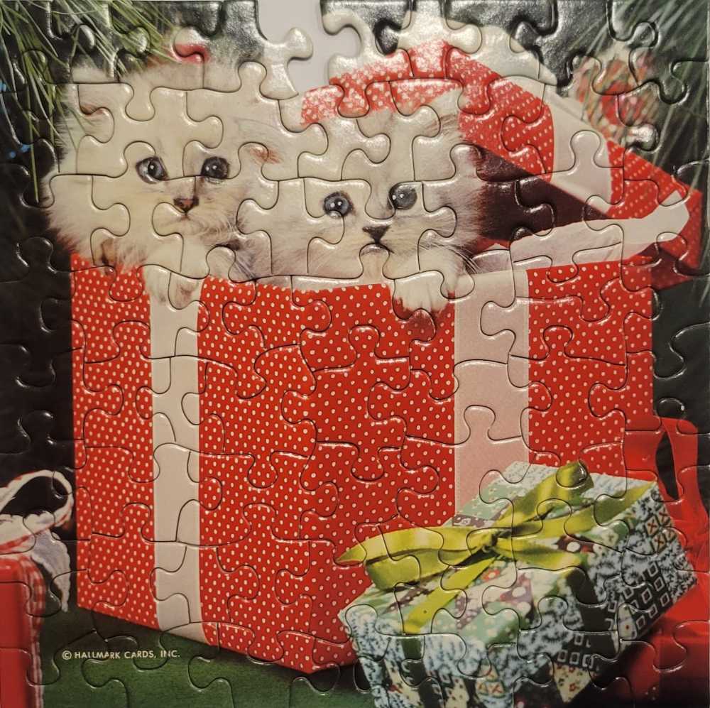 Merry Kitmas! - Springbok puzzle collectible - Main Image 2
