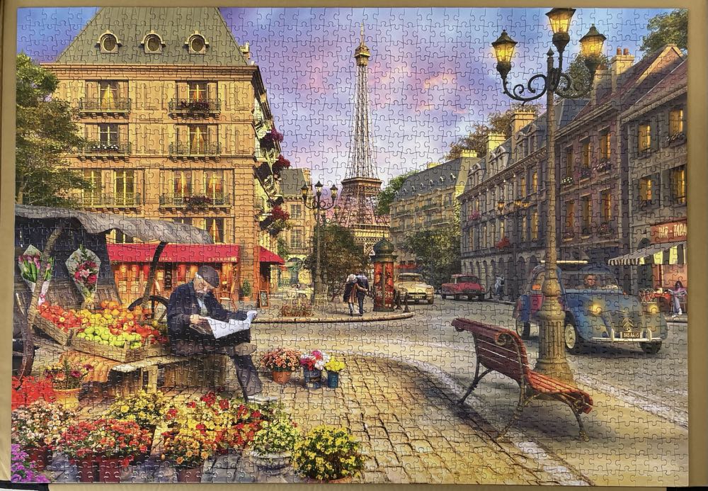 Paris Street Life - Anatolian 🇹🇷 puzzle collectible [Barcode 8698543145429] - Main Image 2