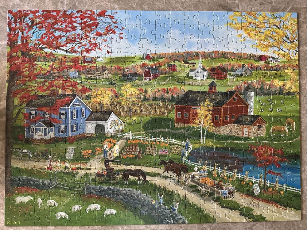 Pumpkin Season - EuroGraphics puzzle collectible [Barcode 628136353878] - Main Image 3