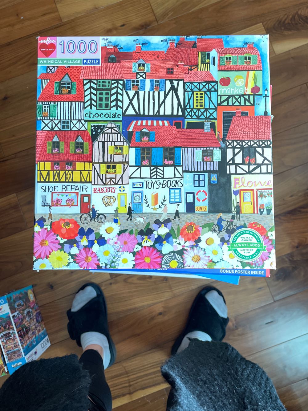 Whimsical Village  puzzle collectible - Main Image 2