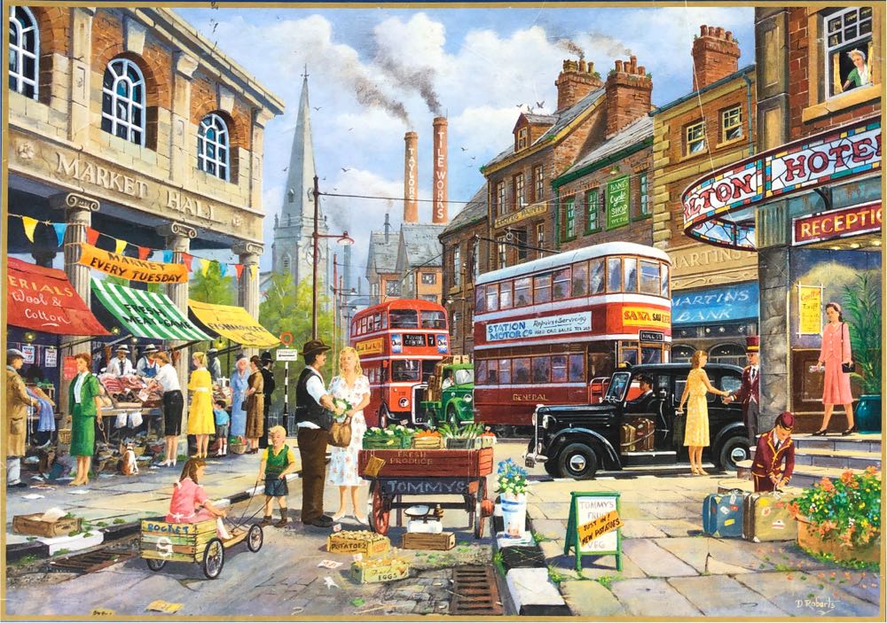 The Market Stall - Gibsons 🇬🇧 puzzle collectible [Barcode 5012269061130] - Main Image 2