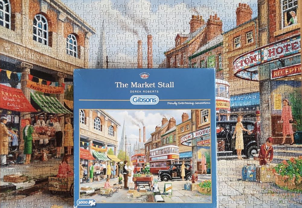 The Market Stall - Gibsons 🇬🇧 puzzle collectible [Barcode 5012269061130] - Main Image 4