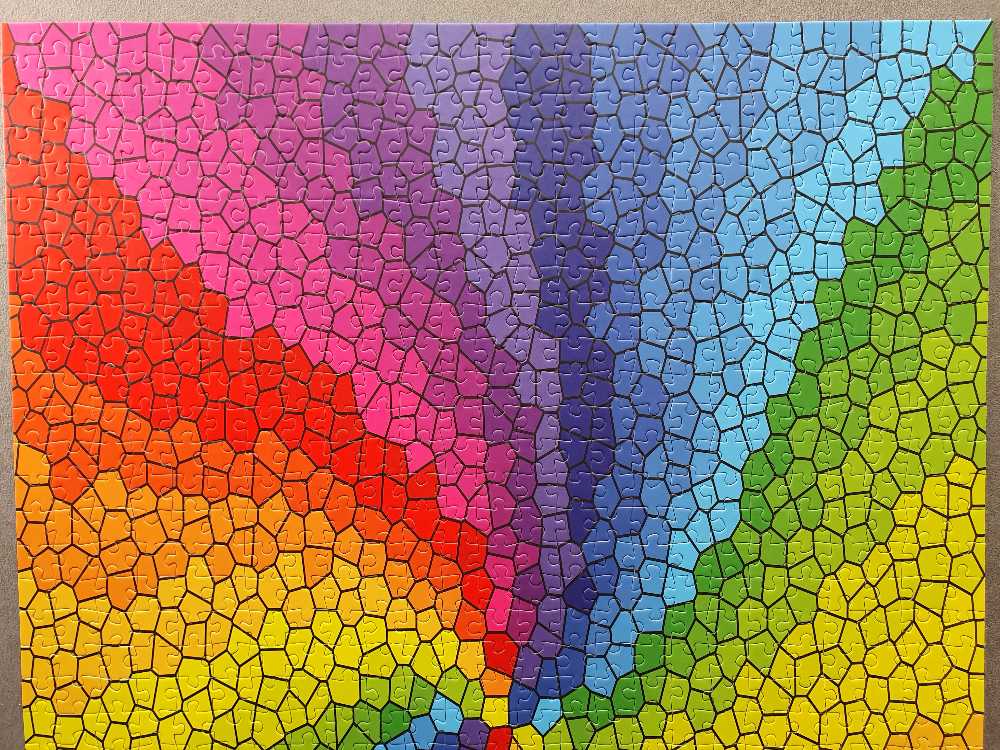 Stained Glass Rainbow Burst - Enjoy puzzle collectible [Barcode 5949194019700] - Main Image 4