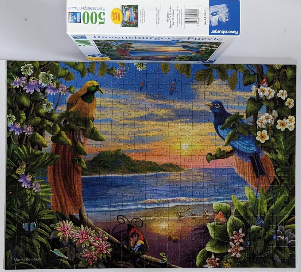 Birds Of Paradise - Ravensburger puzzle collectible [Barcode 4005556148660] - Main Image 3