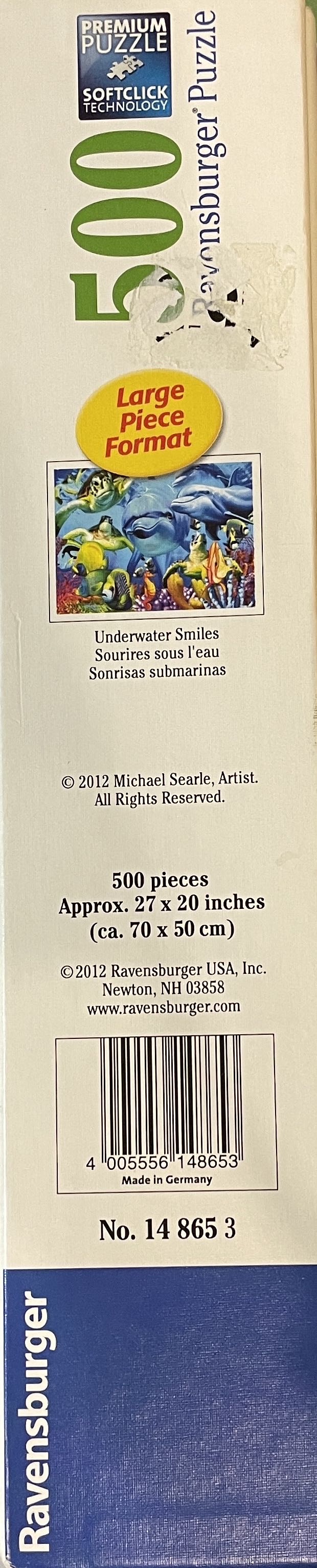 Underwater Smiles - Ravensburger puzzle collectible [Barcode 4005556148653] - Main Image 3