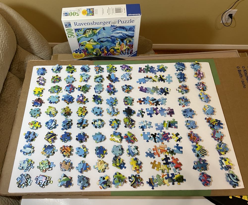 Underwater Smiles - Ravensburger puzzle collectible [Barcode 4005556148653] - Main Image 4