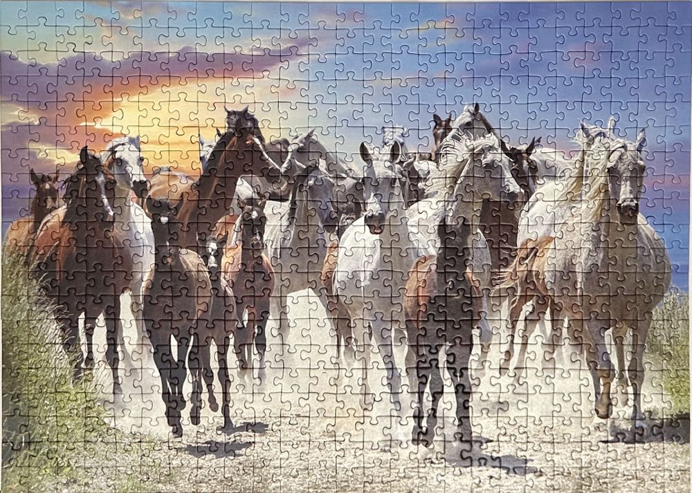 Running Free (SOLD) - Ravensburger puzzle collectible [Barcode 4005556149070] - Main Image 4