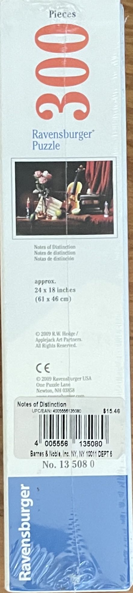 Notes Of Distinction (SOLD) - Ravensburger puzzle collectible [Barcode 4005556135080] - Main Image 2