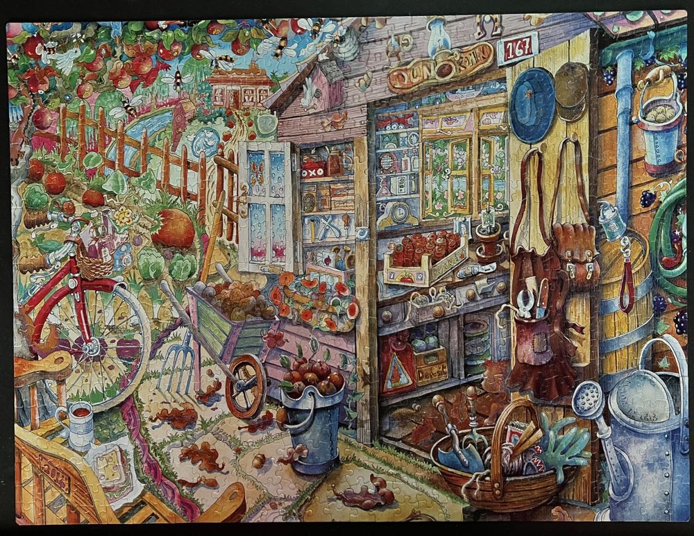 Room With A View - Summer House - Ceaco puzzle collectible [Barcode 021081290517] - Main Image 2