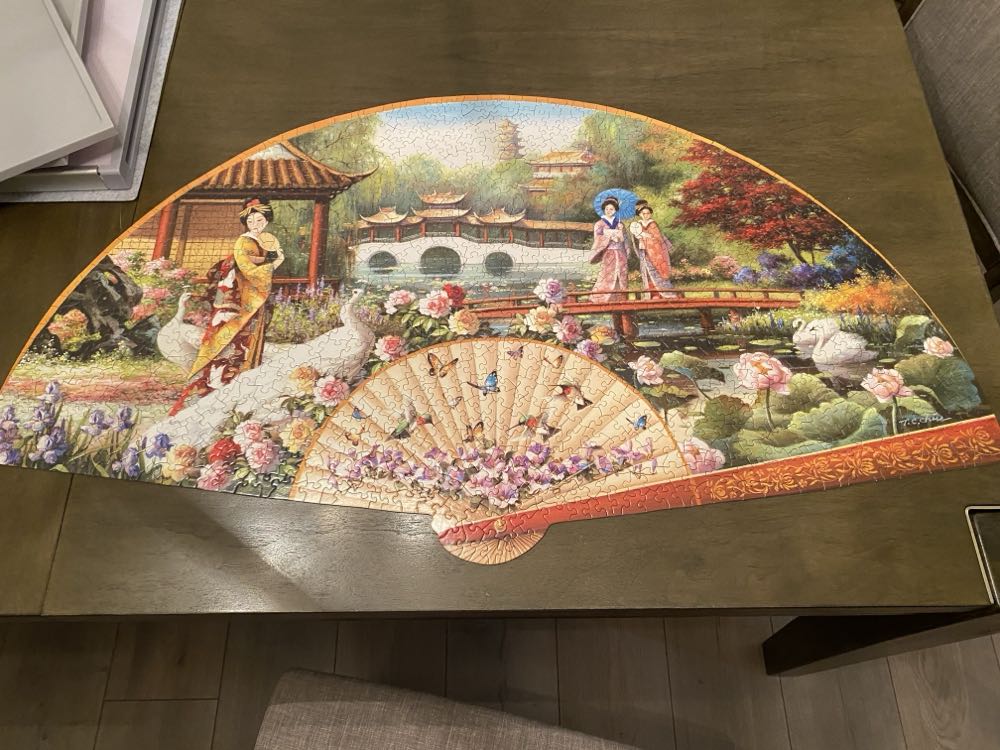 Japanese Garden - SunsOut puzzle collectible [Barcode 796780901186] - Main Image 3