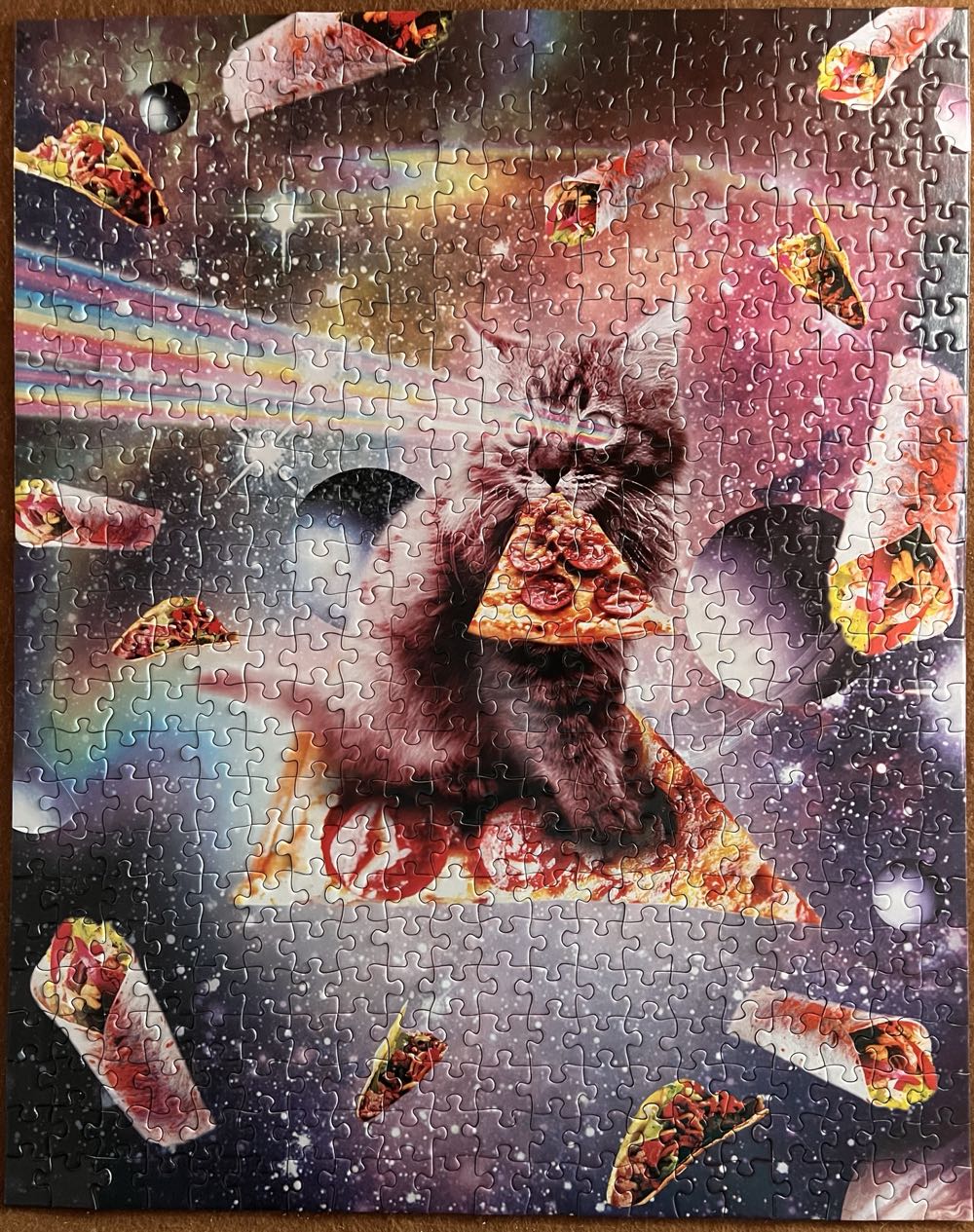 Galaxy Cat Pizza - Aquarious puzzle collectible [Barcode 840391148130] - Main Image 3
