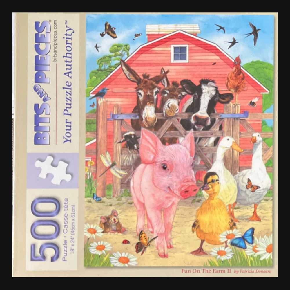 Fun On The Farm 2 - Bits & Pieces puzzle collectible [Barcode 192949062642] - Main Image 2