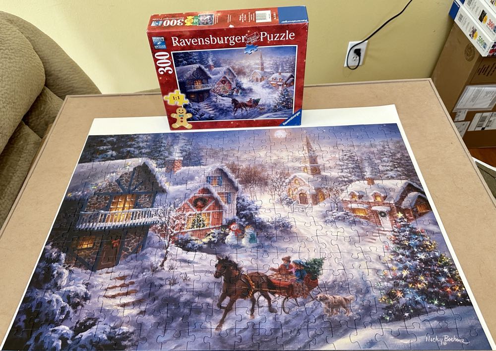 Dashing Through The Snow - Ravensburger puzzle collectible [Barcode 4005556135813] - Main Image 3