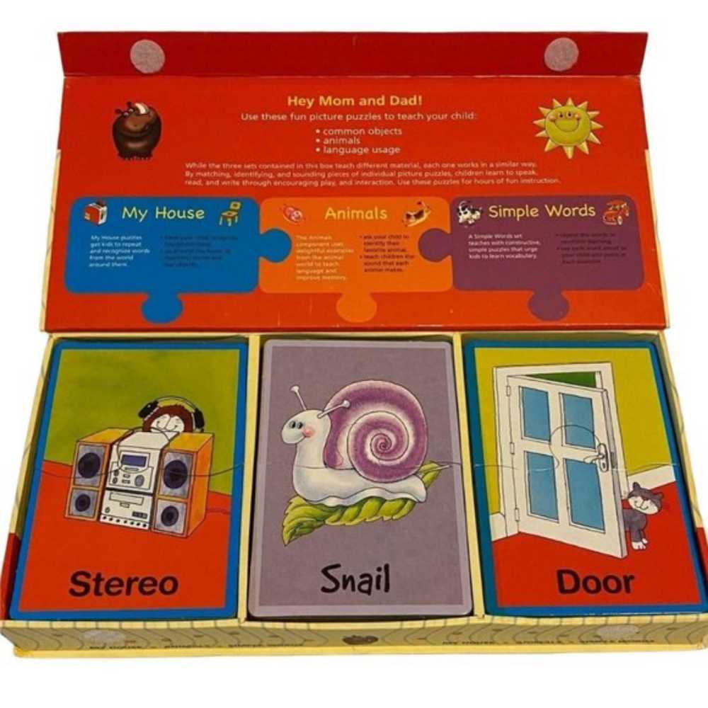 First Words Puzzle Set  puzzle collectible [Barcode 9781896639970] - Main Image 2