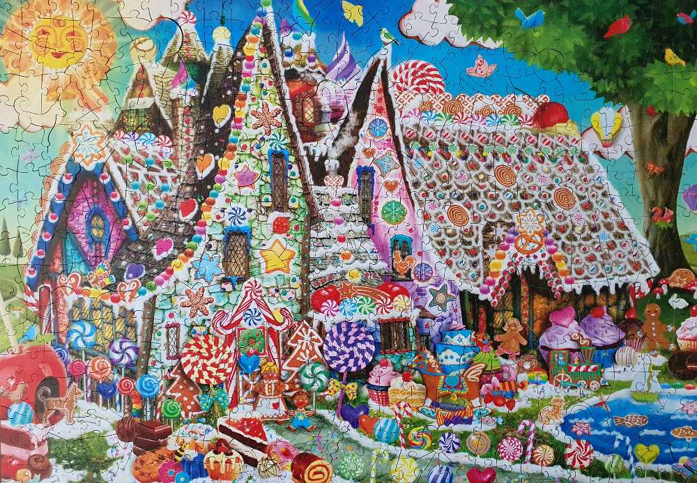 Aimee Stewart: Christmas: Gingerbread Manor - Wentworth Wooden Puzzles 🇬🇧 puzzle collectible [Barcode 6050265377755] - Main Image 2