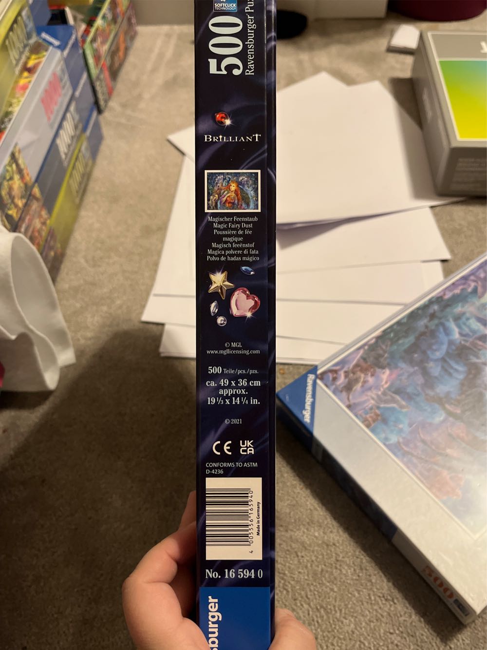 Magic Fairy Dust - Ravensburger 🇩🇪 puzzle collectible [Barcode 4005556165940] - Main Image 2
