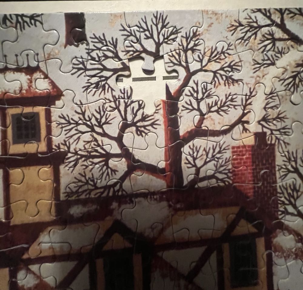 Snowy Mountainside - MB Puzzle puzzle collectible - Main Image 5