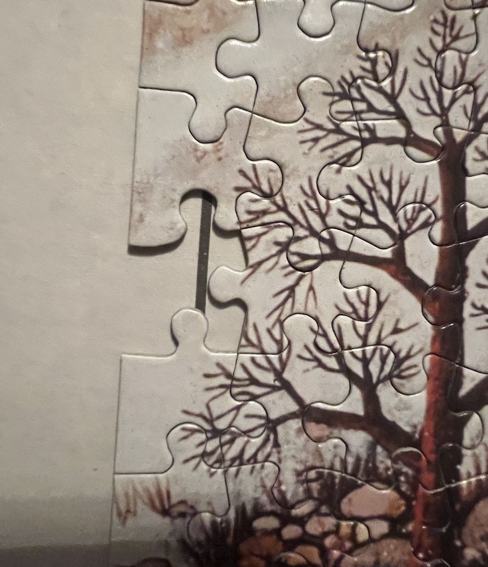 Snowy Mountainside - MB Puzzle puzzle collectible - Main Image 6