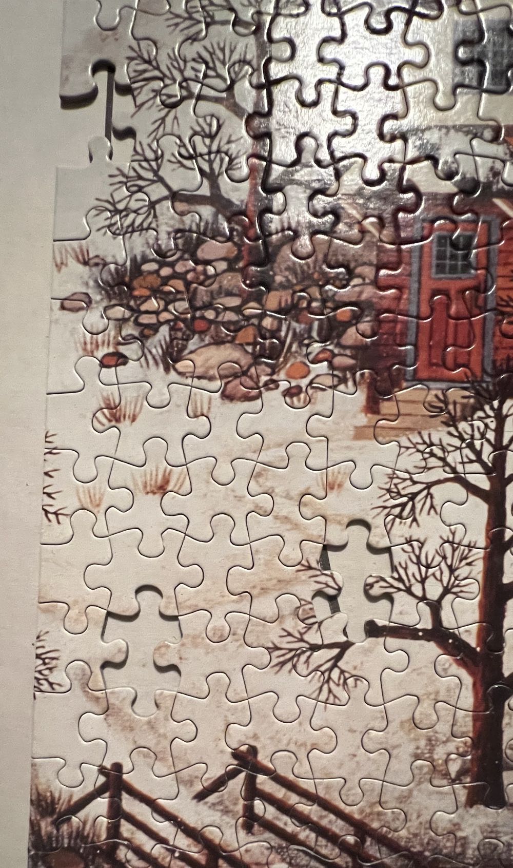 Snowy Mountainside - MB Puzzle puzzle collectible - Main Image 7