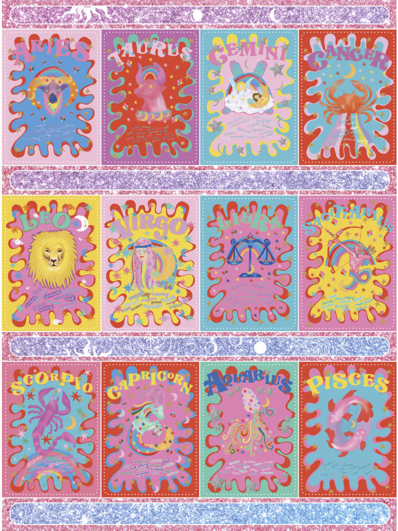Astrology Collage - Buffalo puzzle collectible [Barcode 079346108084] - Main Image 2