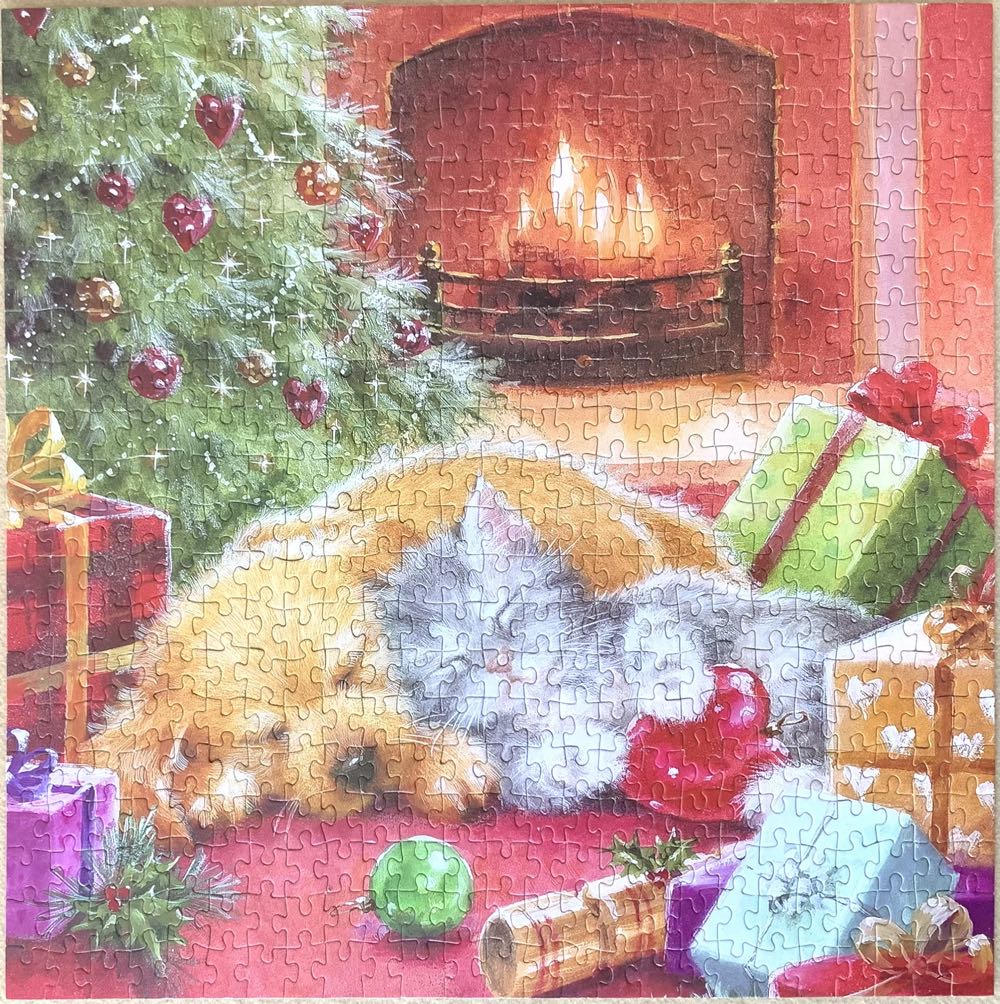 Warm by the Fireplace - Galison puzzle collectible [Barcode 9780735378117] - Main Image 3