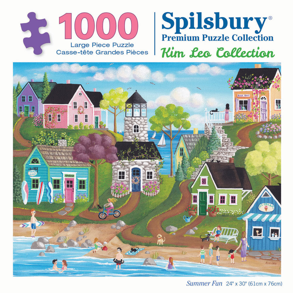 Summer Fun - Spilsbury puzzle collectible [Barcode 810061441090] - Main Image 2