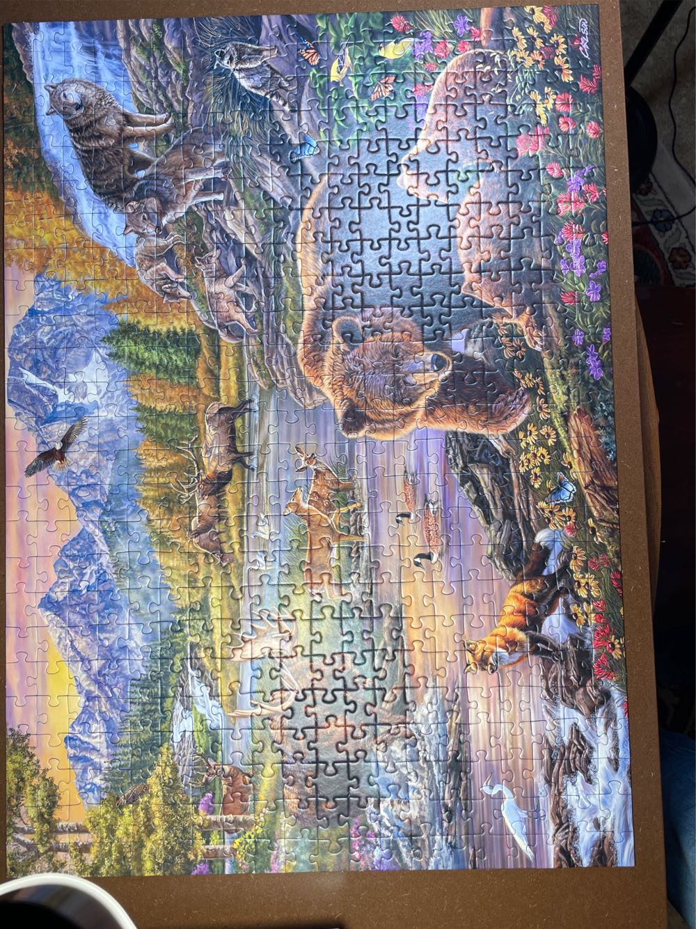 At The Birdbath/Wilderness - Ravensburger 🇩🇪 puzzle collectible [Barcode 4005556804580] - Main Image 3