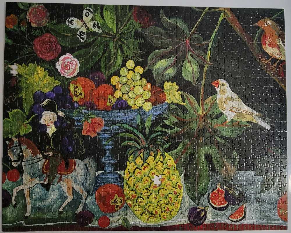 Still Life with Pineapple - Artisan Puzzle puzzle collectible [Barcode 9781648290893] - Main Image 3