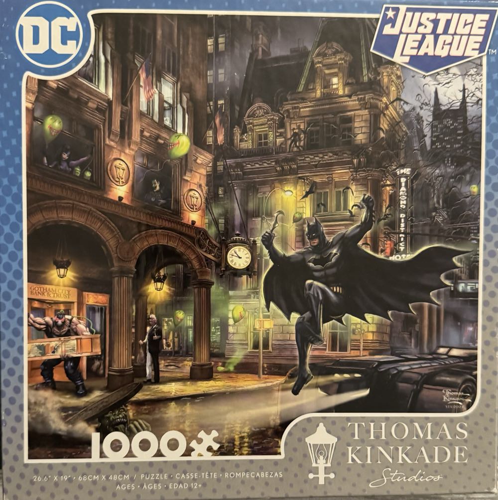 DC: Batman Gotham City - Ceaco 🇺🇸 puzzle collectible [Barcode 021081310116] - Main Image 2
