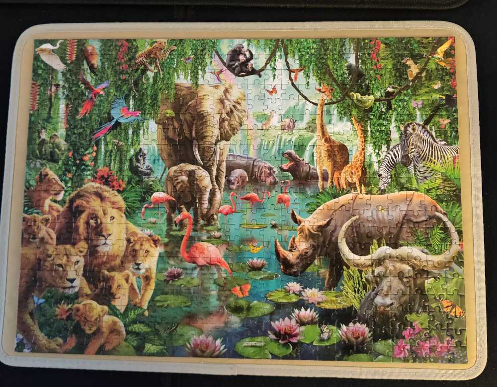Jungle Glade - Corner Piece puzzle collectible [Barcode 5052089313620] - Main Image 2
