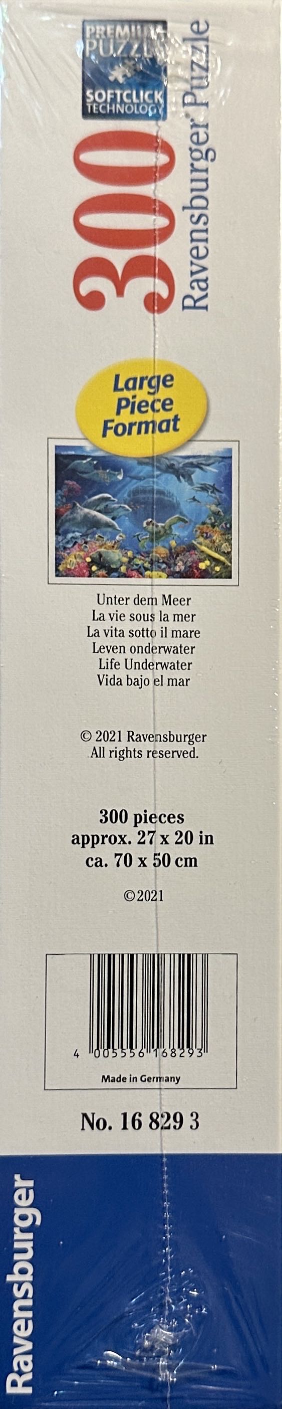 Life Underwater - Ravensburger puzzle collectible [Barcode 4005556168293] - Main Image 2