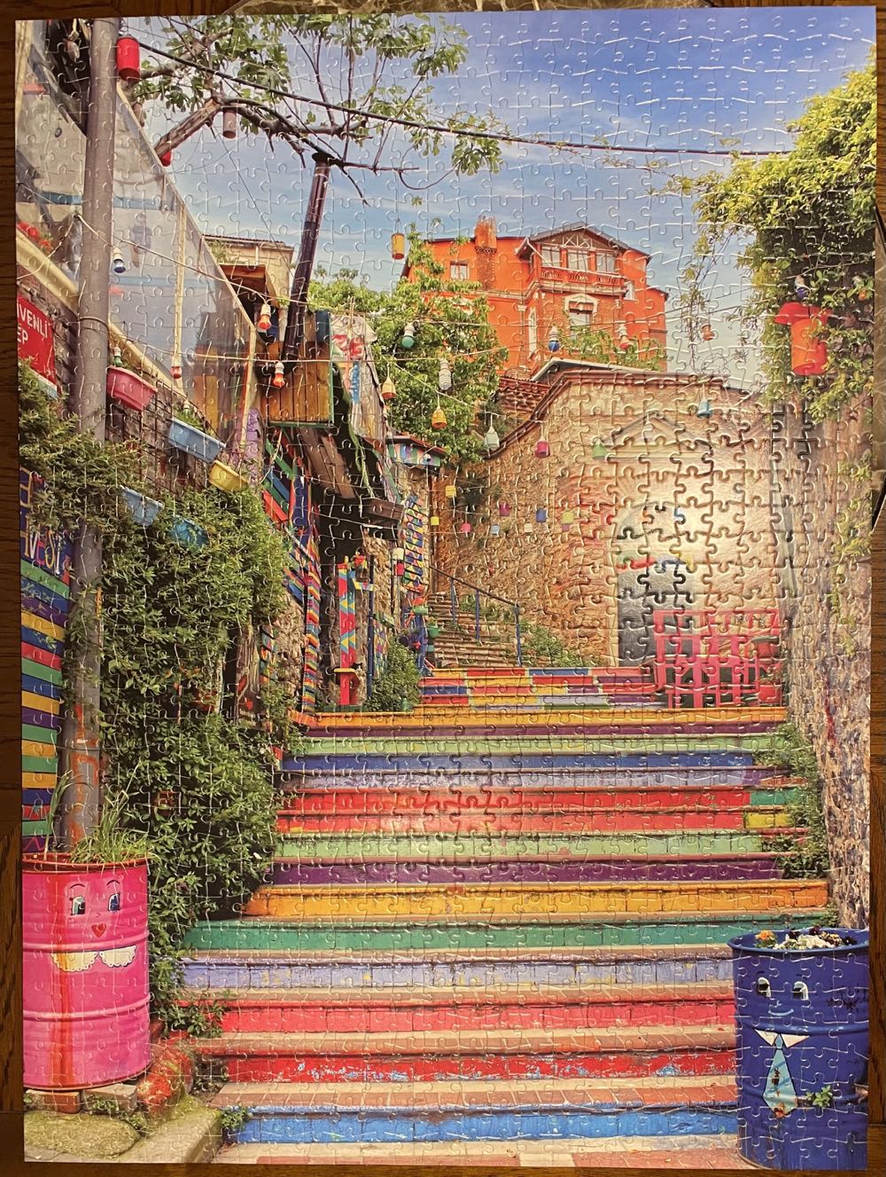 Turkish Stairs - Blanc By Buffalo puzzle collectible [Barcode 079346510405] - Main Image 2