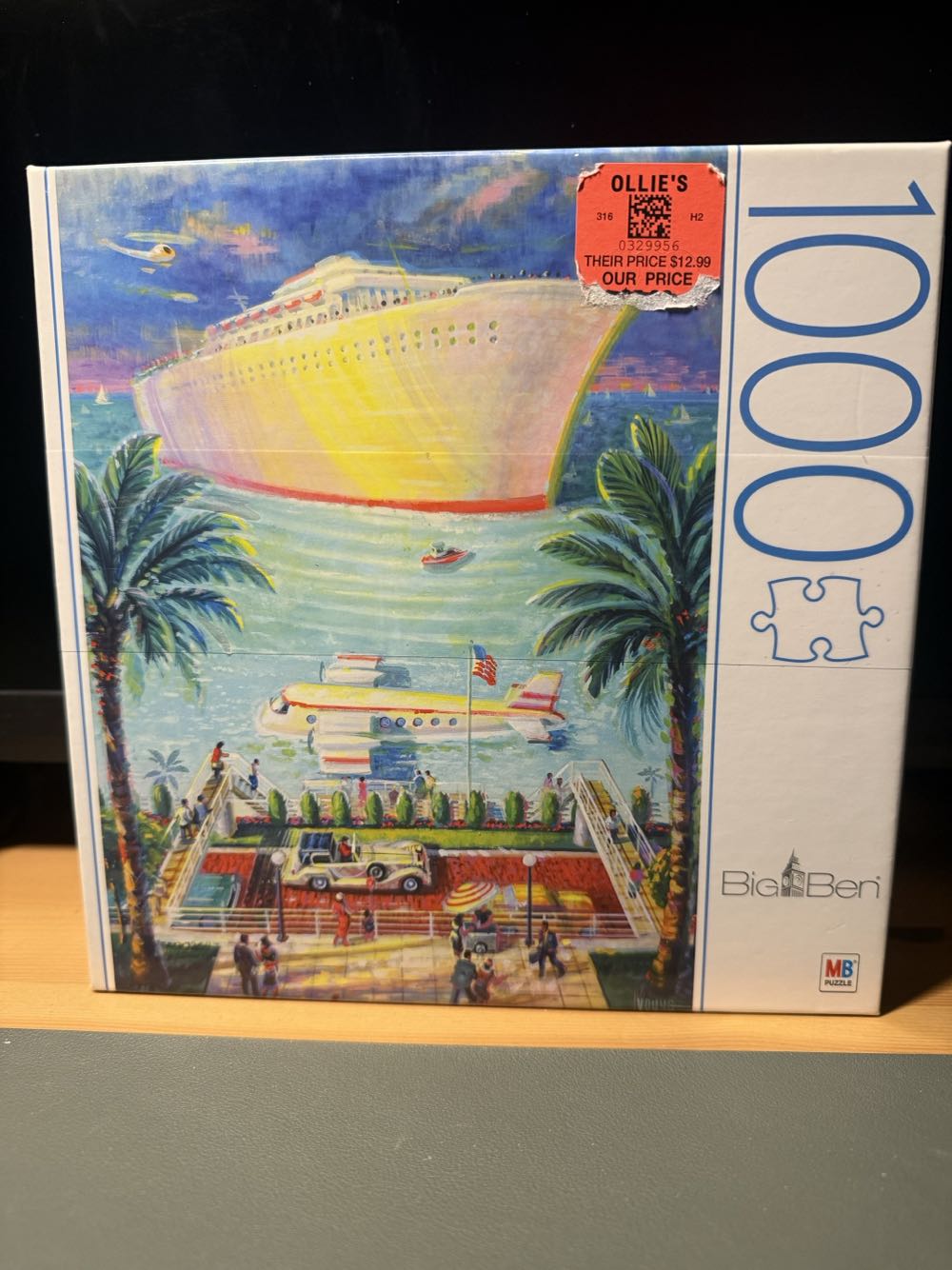 By Air Or By Water - MB Puzzle puzzle collectible [Barcode 778988339107] - Main Image 2