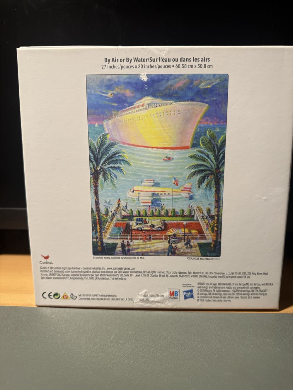 By Air Or By Water - MB Puzzle puzzle collectible [Barcode 778988339107] - Main Image 3