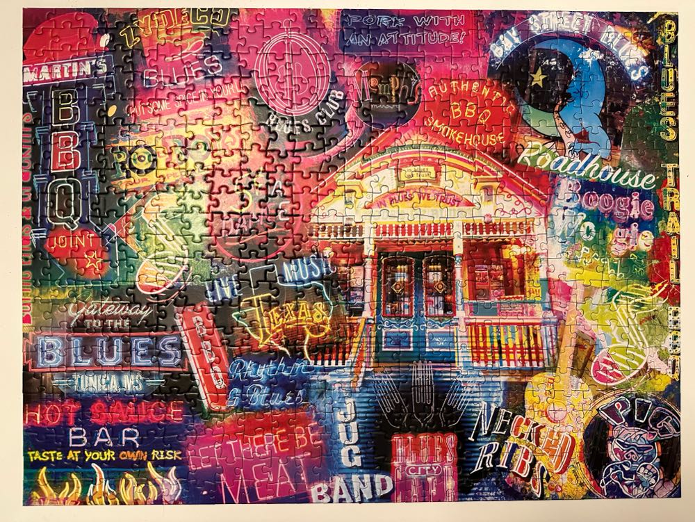 Good Eats BBQ And Blues - Master Pieces puzzle collectible [Barcode 705988321160] - Main Image 2