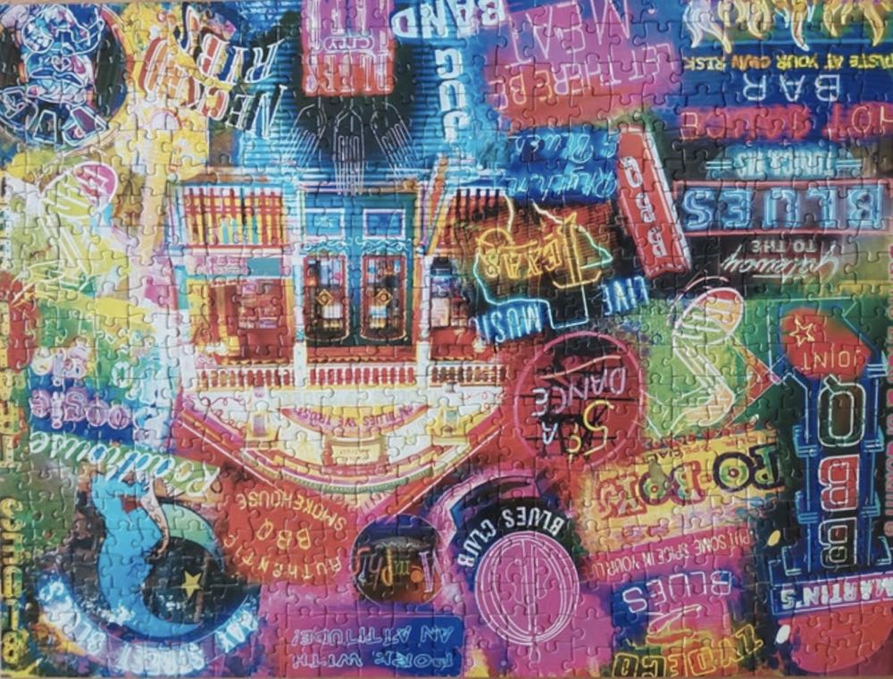 Good Eats BBQ And Blues - Master Pieces puzzle collectible [Barcode 705988321160] - Main Image 3