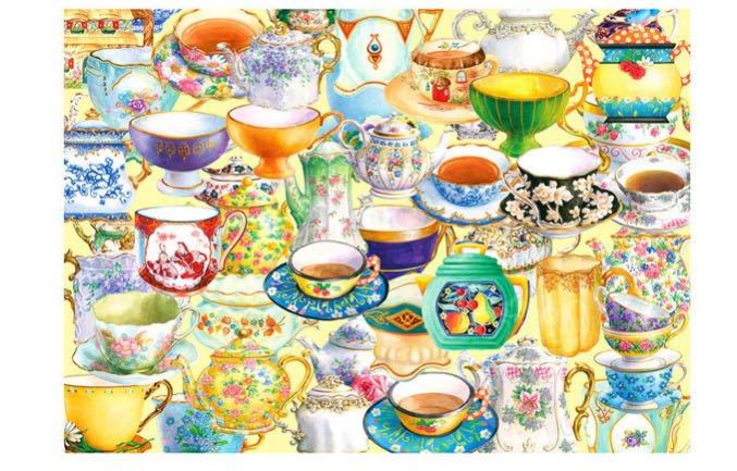 Tea Time - Enjoy puzzle collectible [Barcode 5949194019106] - Main Image 2