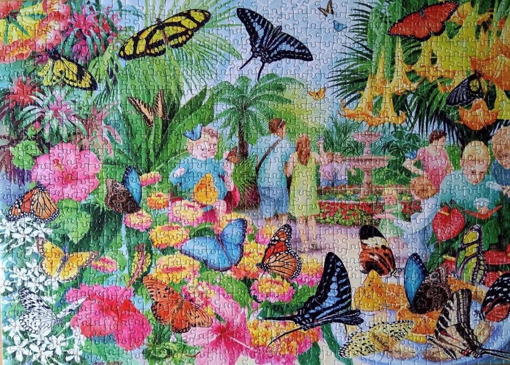 Butterfly House - Gibsons puzzle collectible [Barcode 5012269062311] - Main Image 3