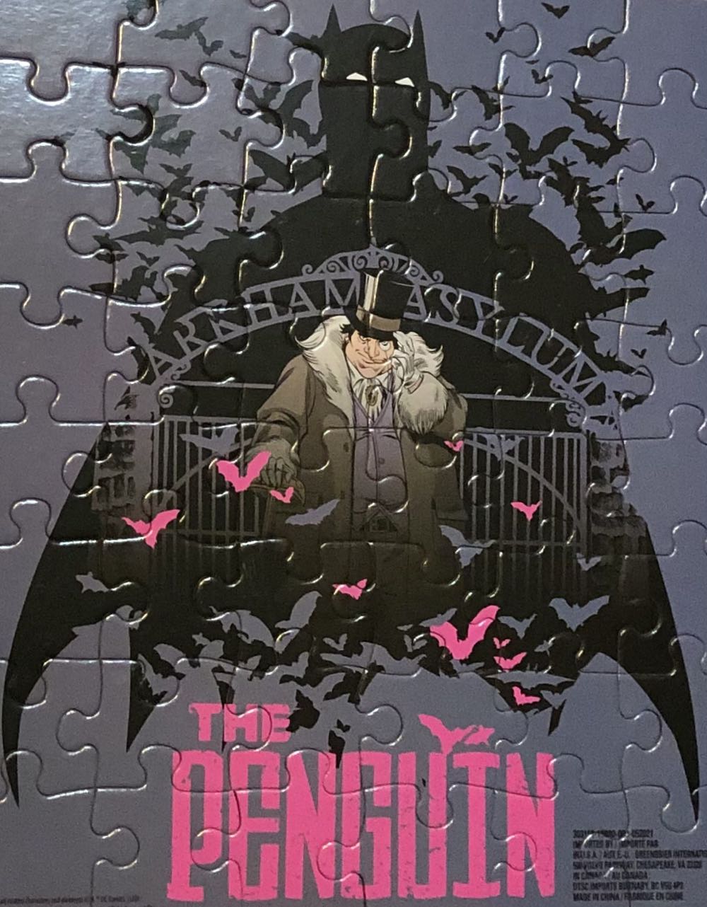 Dc Batman The Penguin 48 Piece New Sealed Dc Warner Bros. Age 6  puzzle collectible [Barcode 778988328507] - Main Image 2