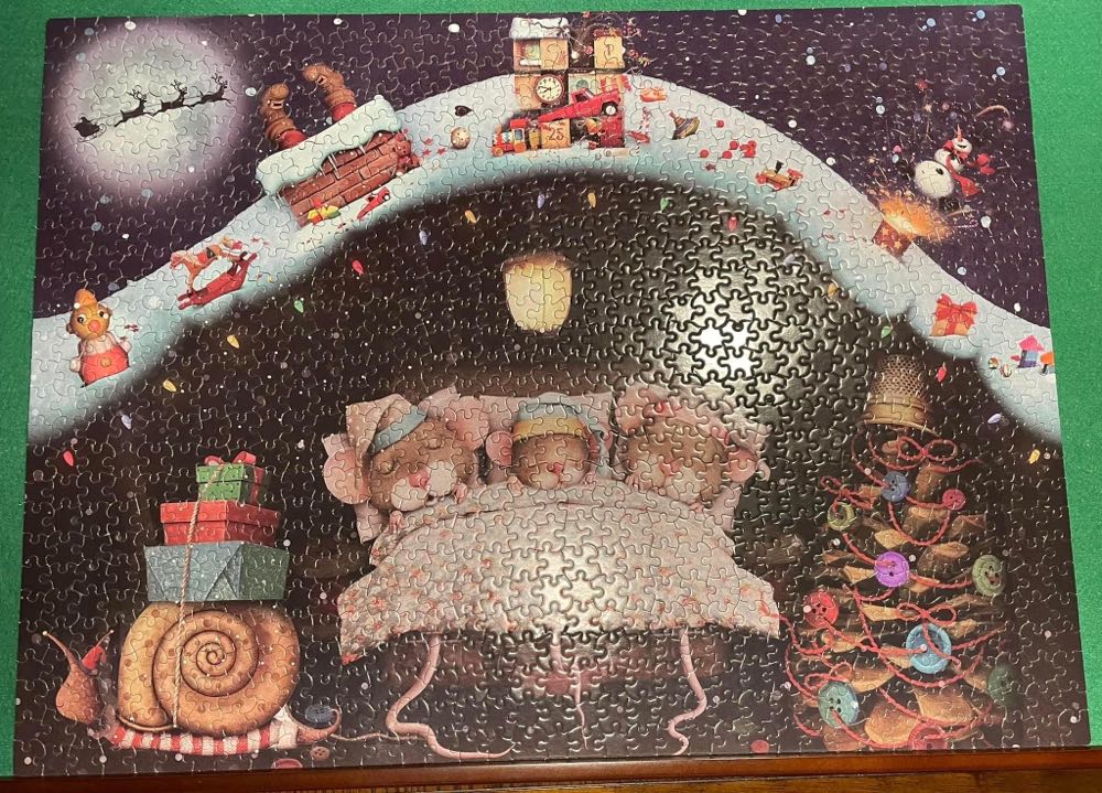 Not A Creature Was Stirring - Bei Bi La 🇨🇳 puzzle collectible - Main Image 2