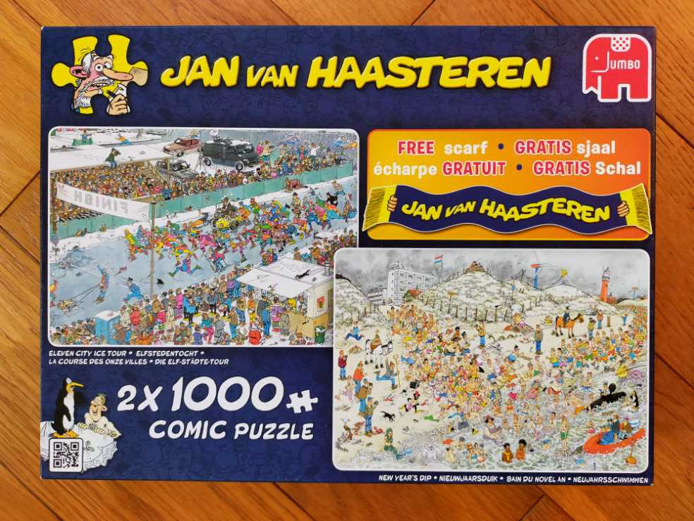 Jan van Haasteren. De Elfstedentocht  - Jumbo puzzle collectible - Main Image 4