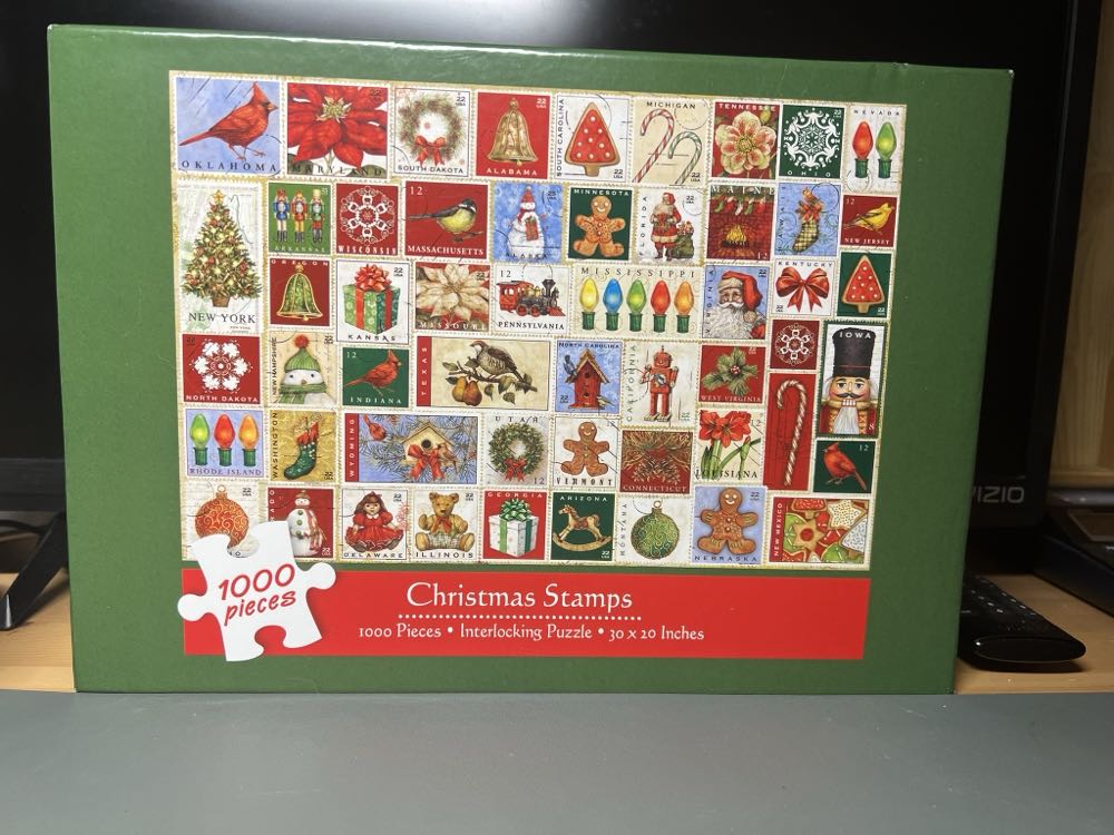 Christmas Stamps - Current puzzle collectible - Main Image 2