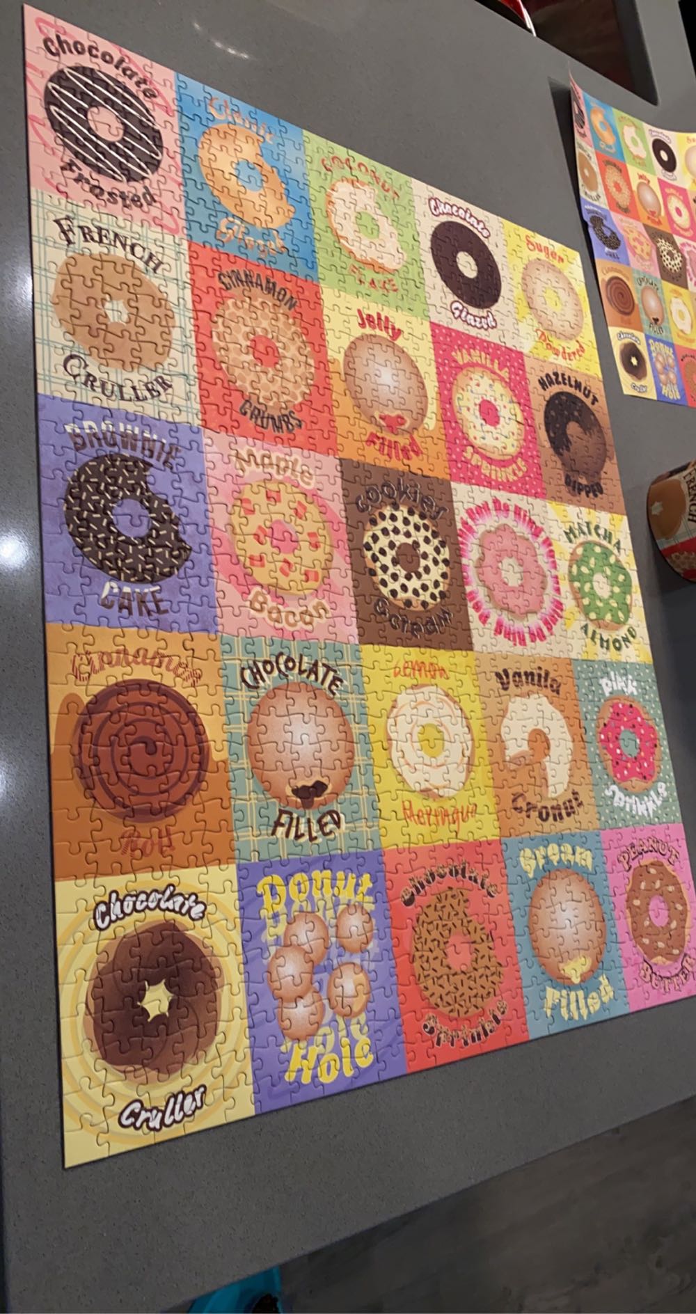 Yellow Cab Games Piece Jigsaw Puzzles For Adults Puzzle Games For Ages 9 Measures 21.7” X 27.6” Unique Jigsaw Puzzles Piece Puzzle For Adults Great Gift Idea Donut Guide Puzzle - Yellow Cab Games puzzle collectible [Barcode 840179282742] - Main Image 2