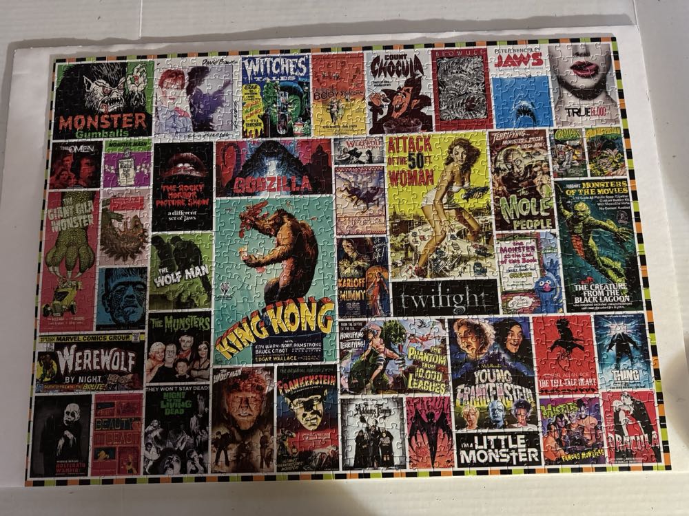 Monsters. SOLD - Re-marks puzzle collectible [Barcode 681410197018] - Main Image 4