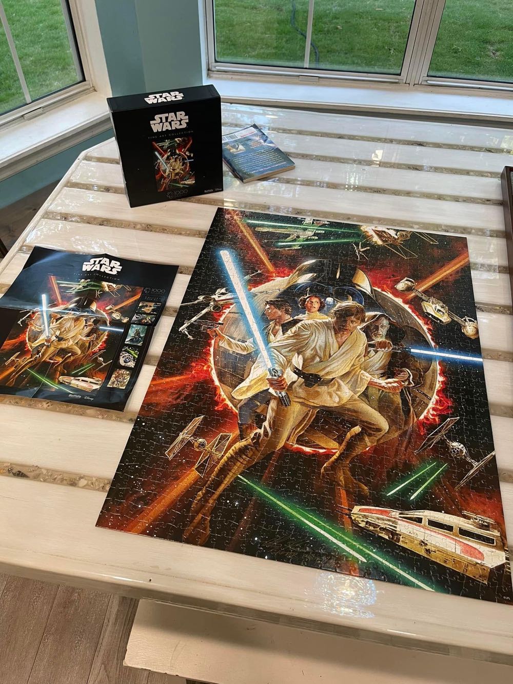 Star Wars Disney Fine Art - Buffalo Games puzzle collectible - Main Image 2