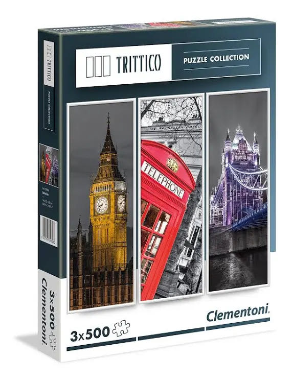 London Trittico - Clementoni puzzle collectible [Barcode 8005125393060] - Main Image 2