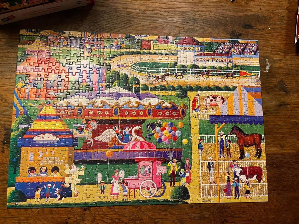 Carousel Americana - SureLox puzzle collectible - Main Image 1
