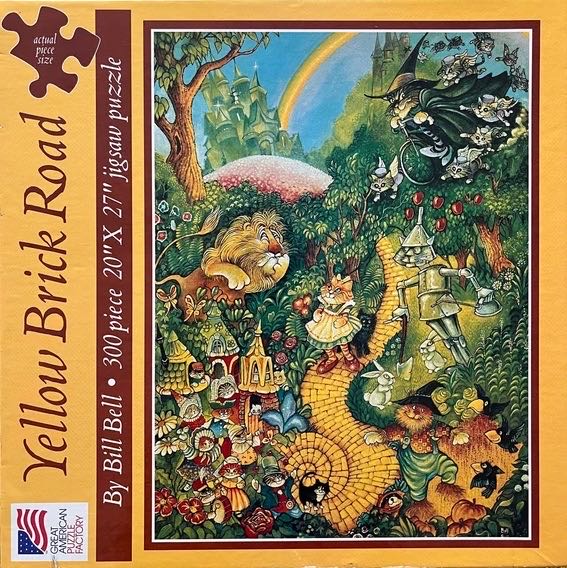 Yellow Brick Road - Great American Puzzle Factory puzzle collectible [Barcode 010563003226] - Main Image 2