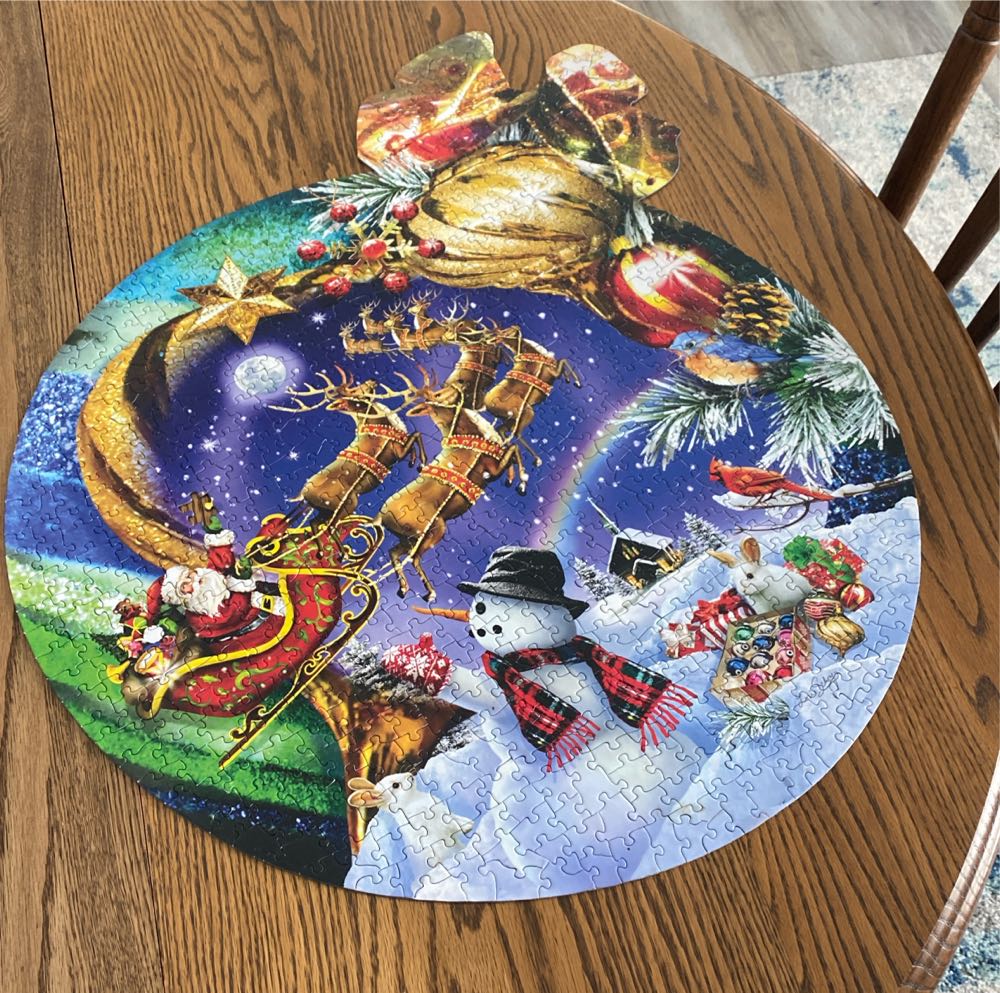 Christmas Ornament - SunsOut puzzle collectible [Barcode 796780950702] - Main Image 2